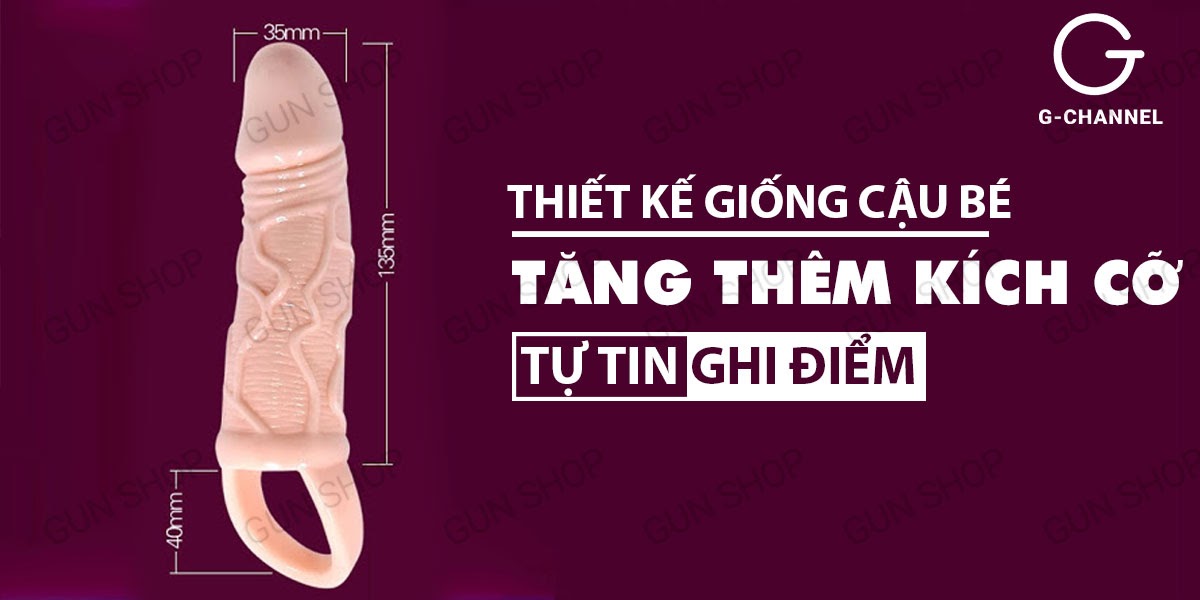 Bao cao su đôn dên tăng kích thước Baile Extension