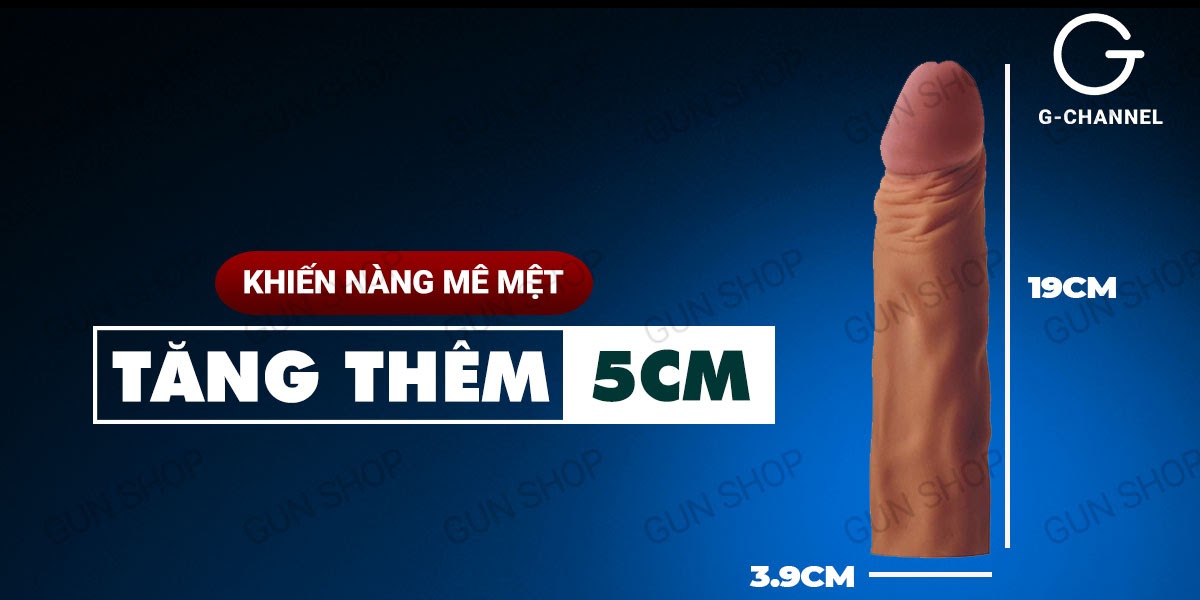 Bao cao su đôn dên HongKong Lovetoy tăng kích thước