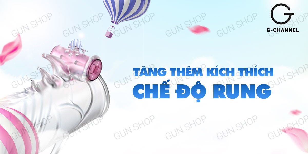 Bao cao su đôn dên rung Sleeve Cock Ring