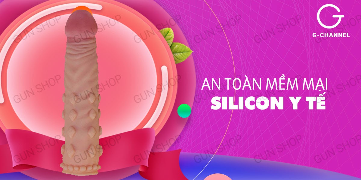 Bao cao su đôn dên tăng kích thước Lovetoy - Điểm nổi, tăng 5cm