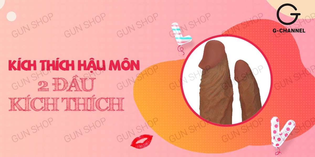 Bao cao su đôn dên rung Lovetoy 2 đầu tăng kích thước siêu dày, rung mạnh