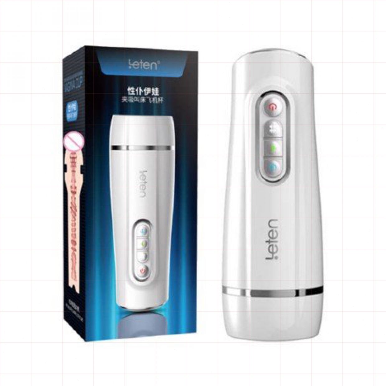 Âm đạo giả tự động cao cấp Leten Powerful Vagina Cup sạc điện 