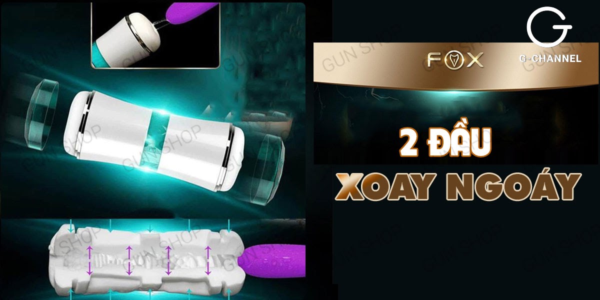 Âm đạo giả 2 đầu Fox