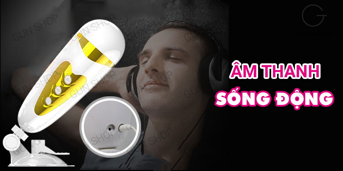 Âm đạo giả rung và rên, sạc điện - Pretty Love Sally