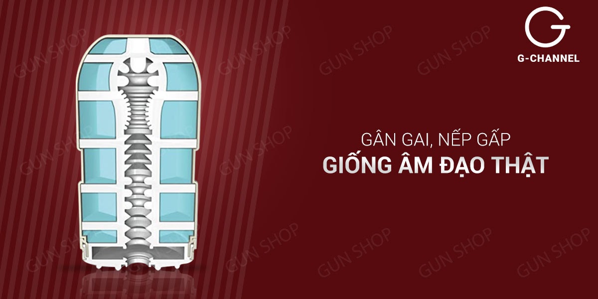 âm đạo giả nhỏ gọn, ôm khít, đầu tròn - Tenga