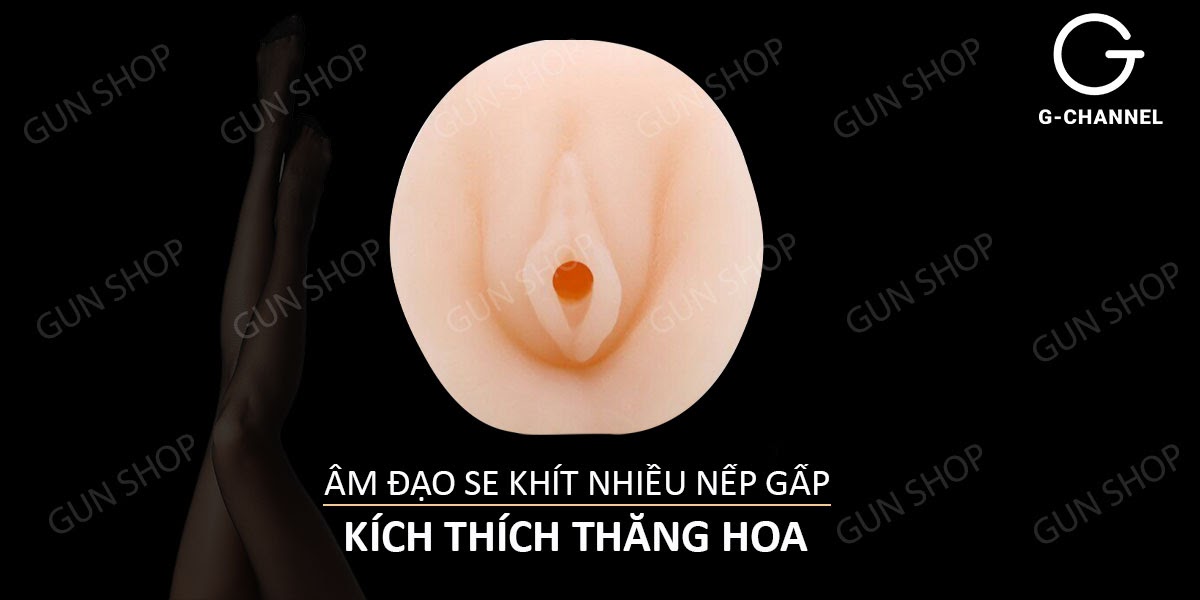 Âm đạo giả nguyên khối silicon trần cao cấp mềm mịn - Toy