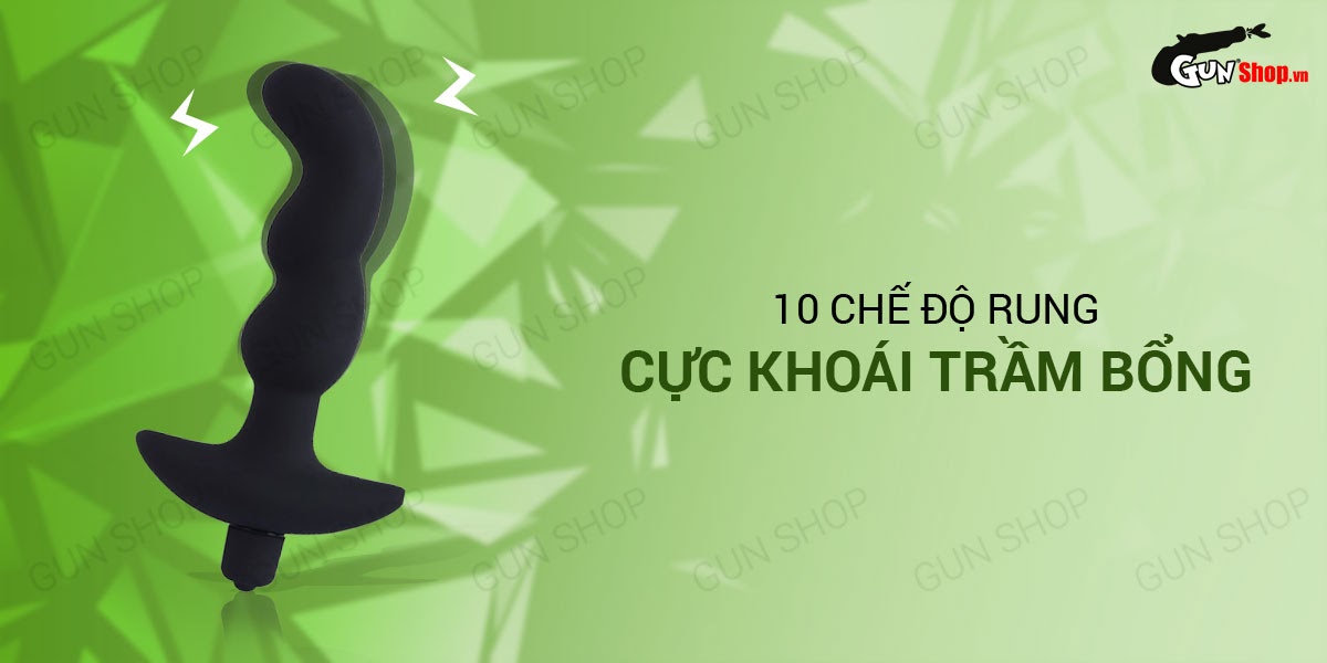 que rung kích thích hậu môn 10 chế độ rung, dùng pin - Yeain Spot Teaser