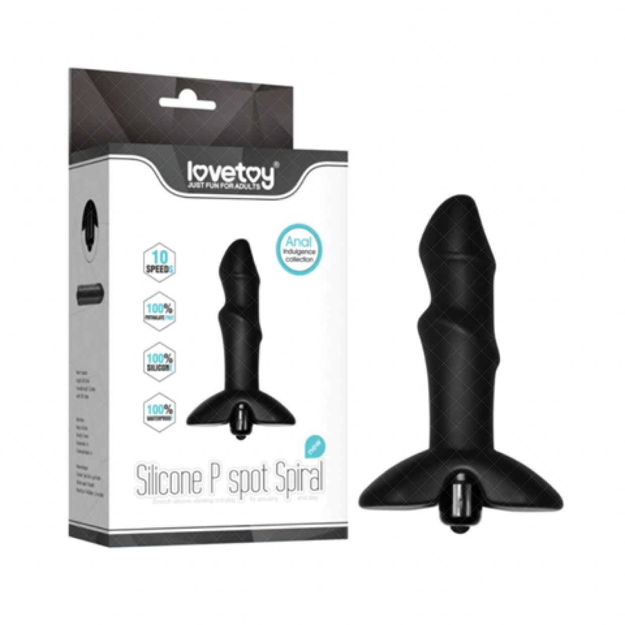 Que rung hậu môn 10 chế độ pin Lovetoy P Spot Spiral 
