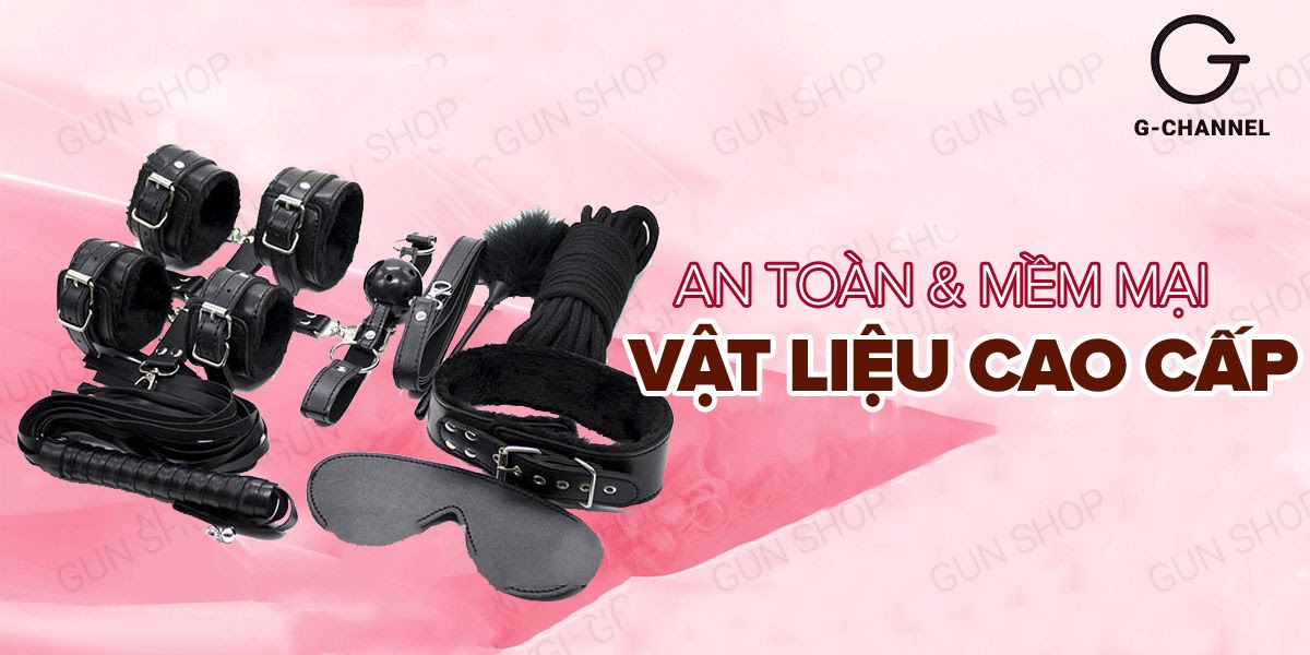 Bộ dụng cụ roi da hỗ trợ tình dục, giúp tăng khoái cảm - Yeain