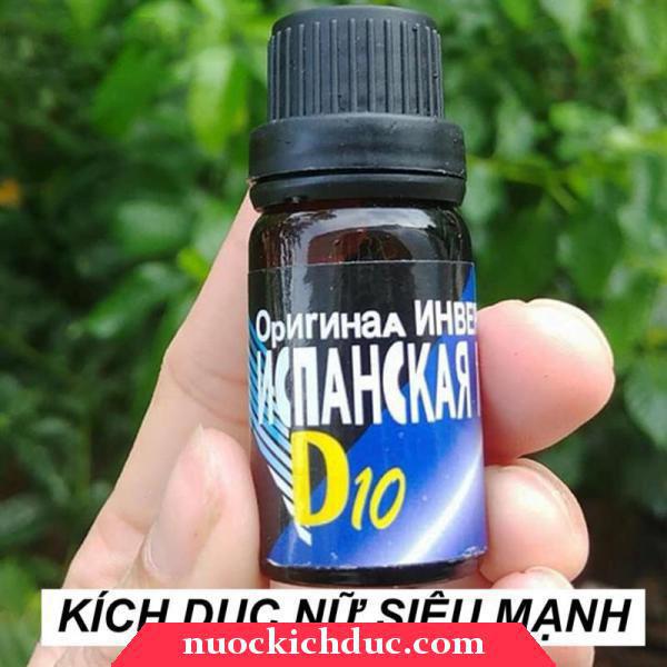 D10 Thuốc Kích Dục Nữ Dạng nước chính hãng Nga