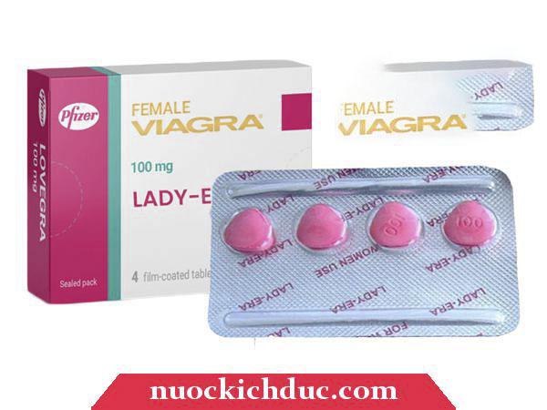 Lady Era thuốc kích dục nữ dạng viên 50mg chính hãng pfizer Mỹ tăng hưng phấn nữ