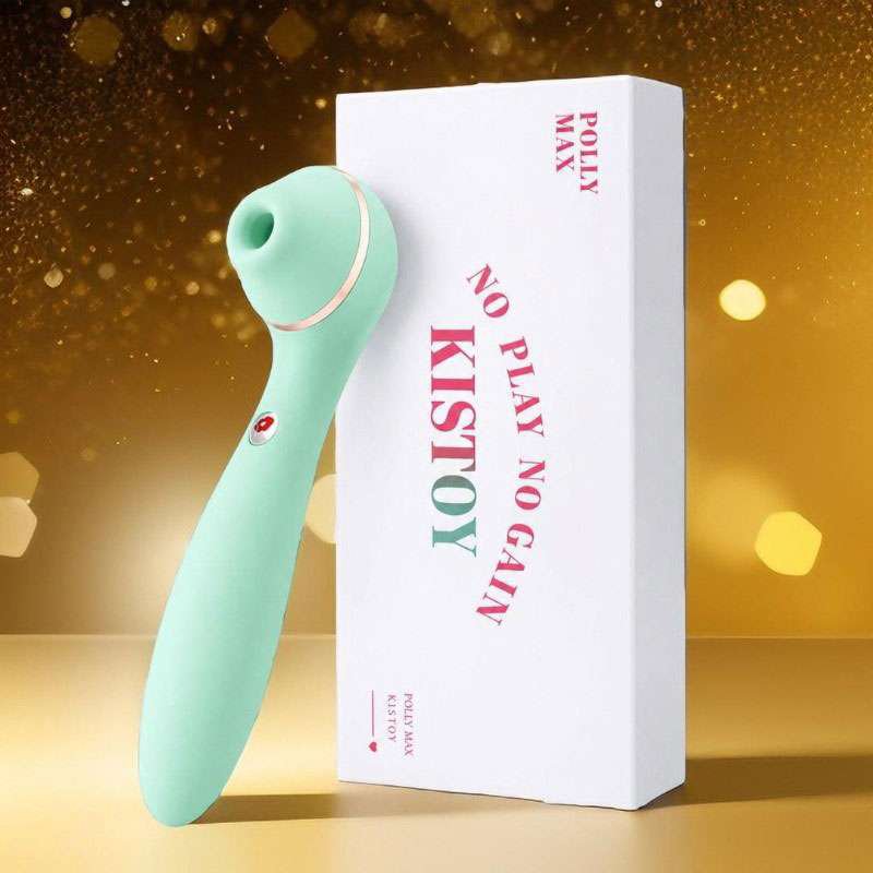 Máy Rung Hút  Massage Vùng Kín  Polly Max Kisstoy - Nhỏ Gọn Mà Bão Lửa 