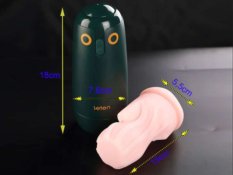 Kích thước cốc thủ dâm Leten Birds chuẩn